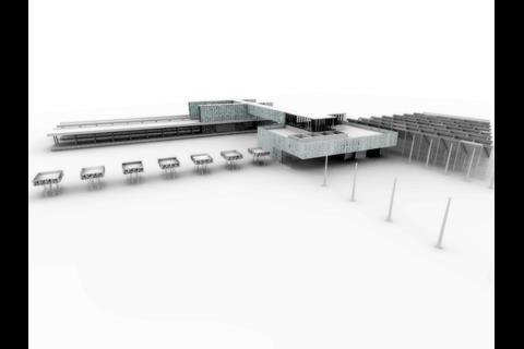 Around 3 000 passengers/day are predicted to the use Cambridge Science Park station, which will have two through platforms and a bay platform.  (Image: Atkins).